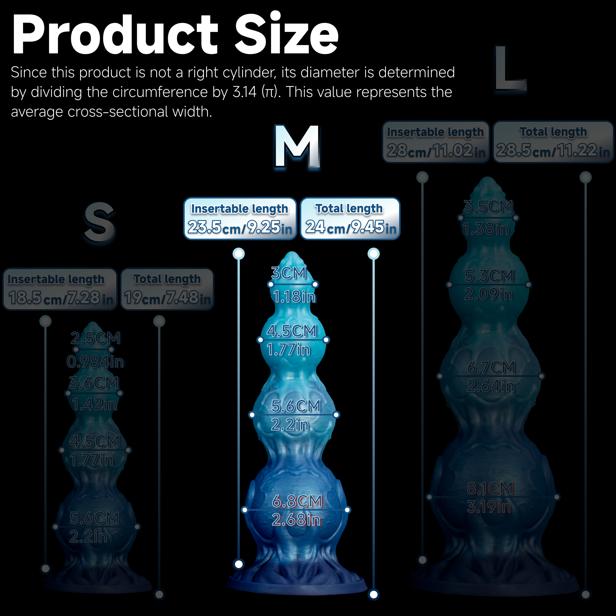 Spore of the Star-Tide—Fantasy Silicone Multi-Lobe Dildo with Stable Base