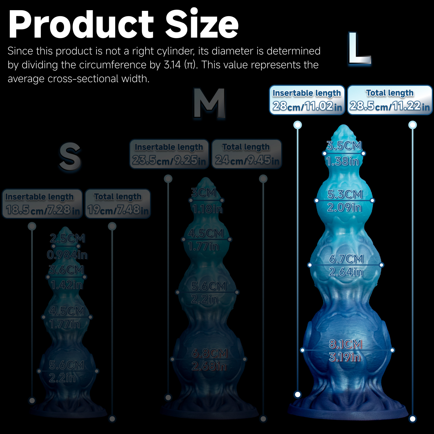 Spore of the Star-Tide—Fantasy Silicone Multi-Lobe Dildo with Stable Base