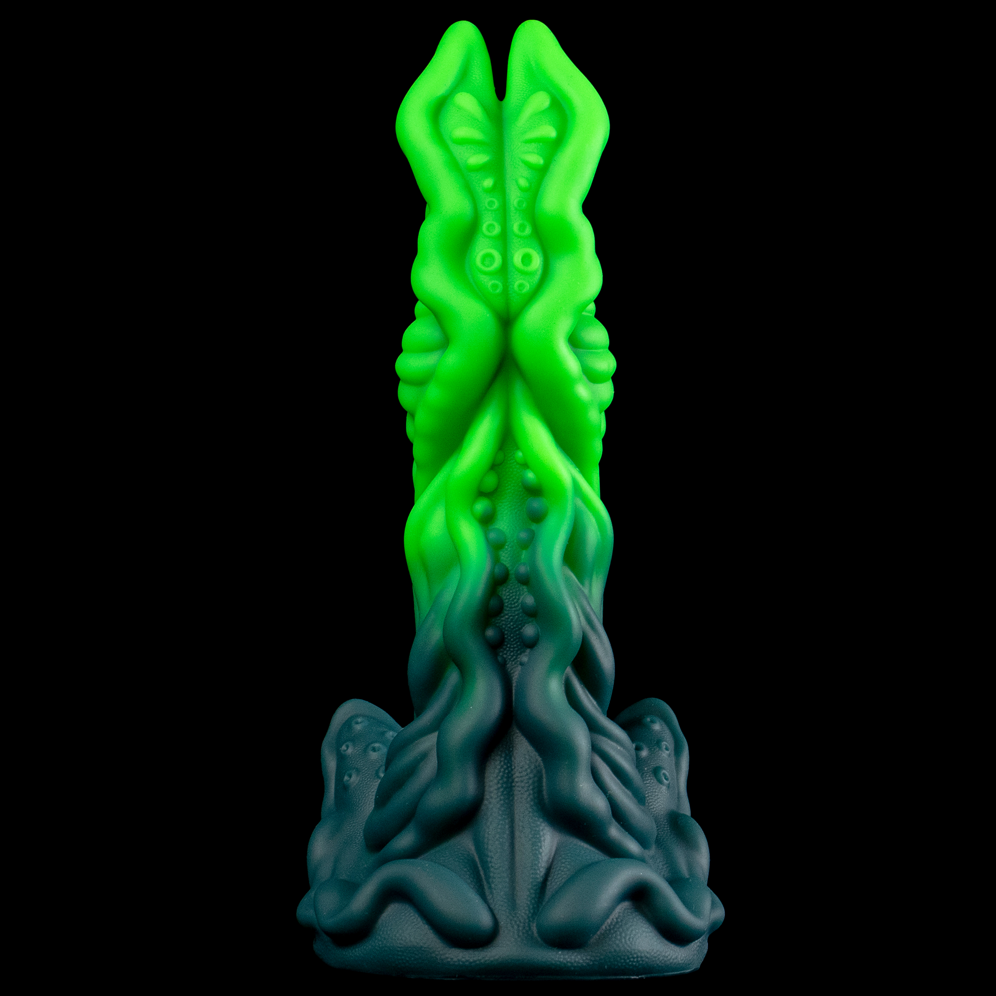 Glow Ripper - Split-Tip Mandible Bioluminescent Alien Dildo | Korym