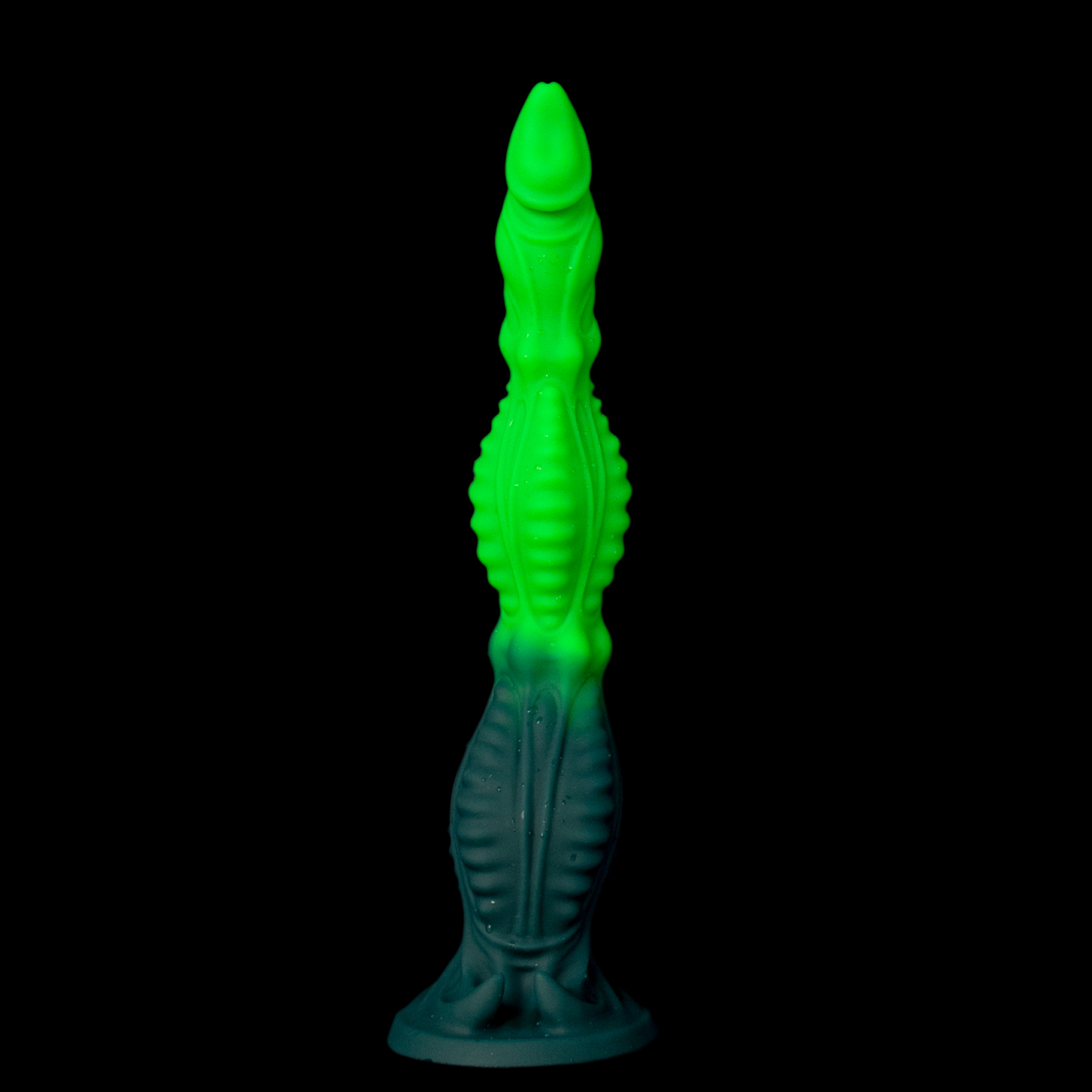 Glow Tyrant - Segmented Extra-Long Bioluminescent Alien Dildo | Korym