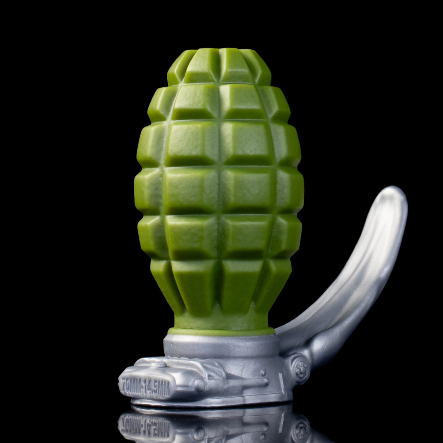 Wasteland Grenade Relic - Olive Armor Mechanical Fantasy Toy