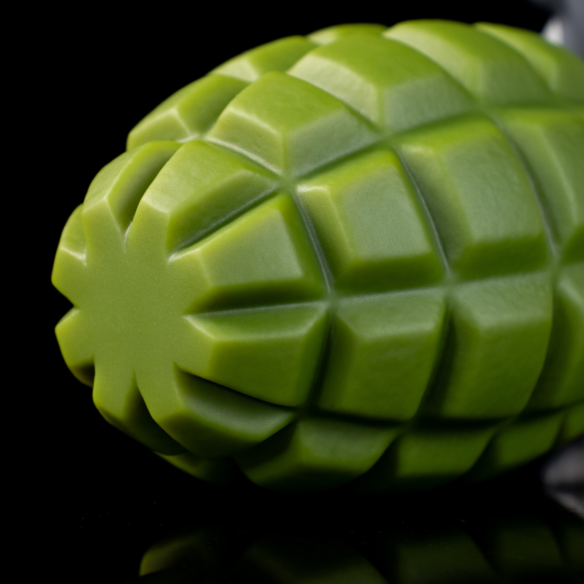 Wasteland Grenade Relic - Olive Armor Mechanical Fantasy Toy