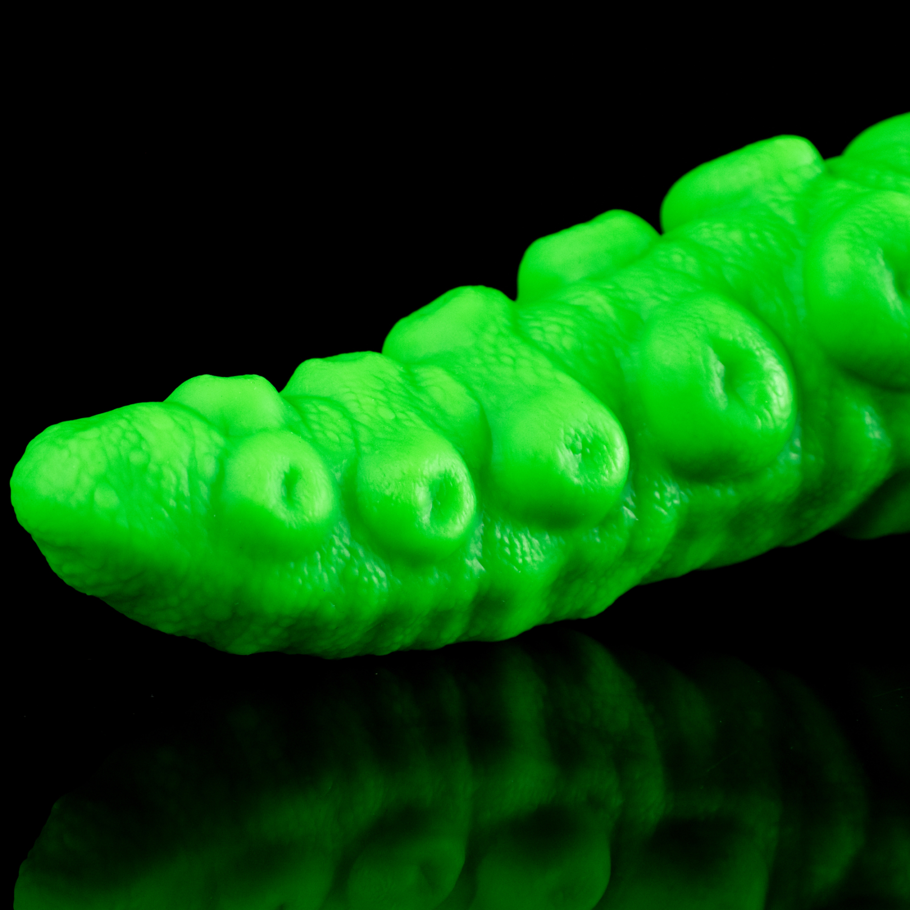 Tentacle of the Myco-Web - Dual-Textured Bioluminescent Alien Dildo | korym