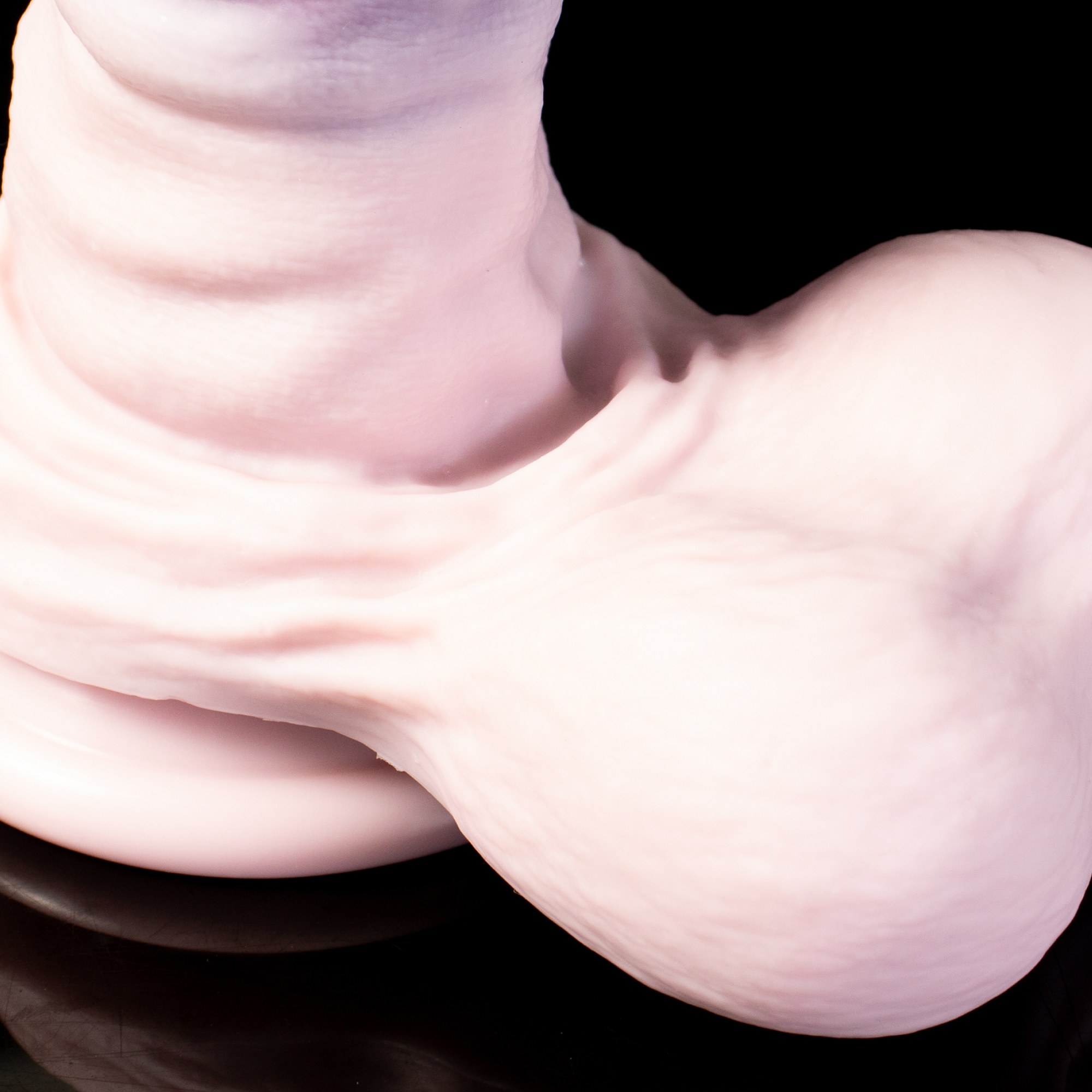 Korym Lockjaw — Flared Horse Head & Knot Silicone Dildo, Veined Shaft
