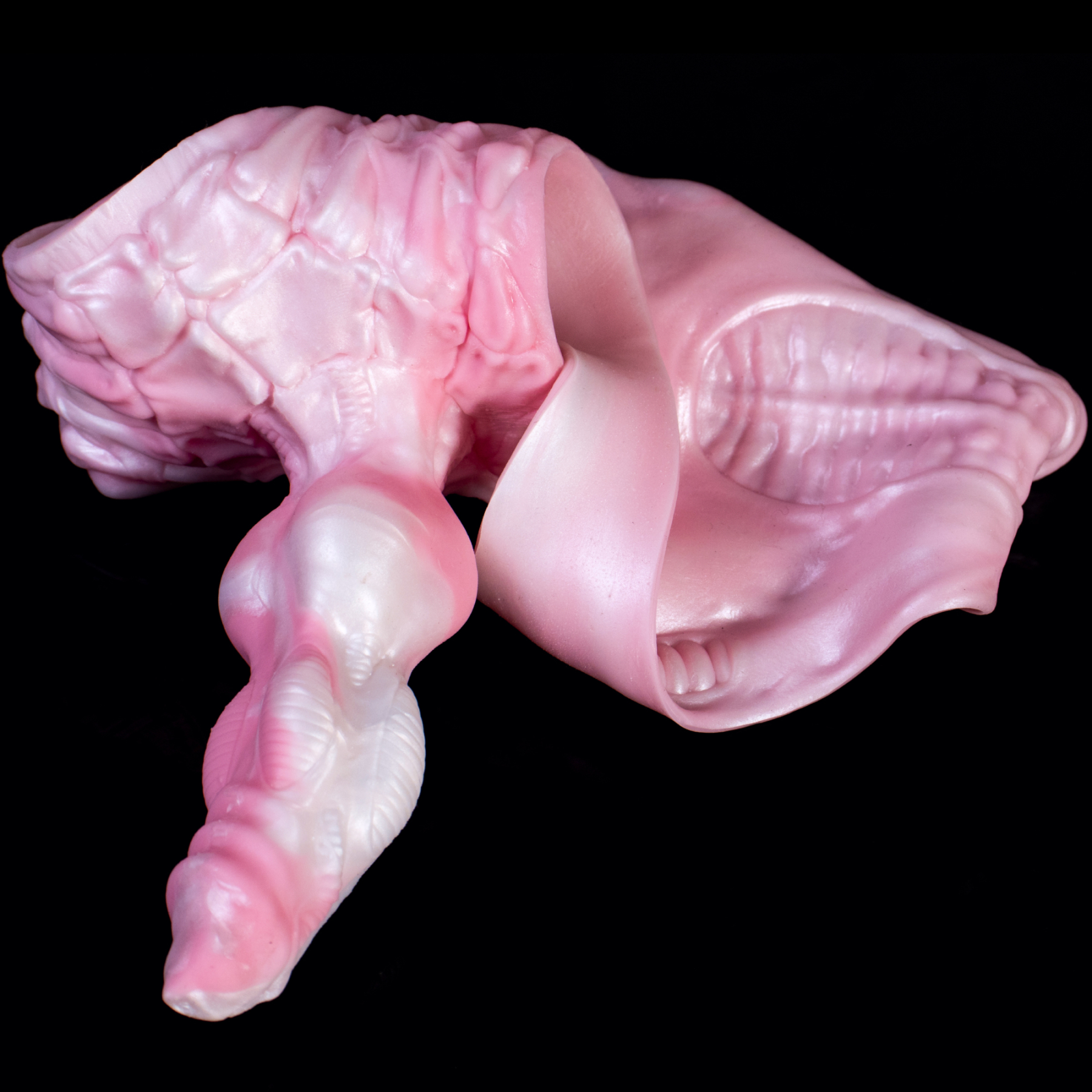 LupineWear | Platinum Silicone Dog-Style Wearable Dildo - Unleash Your Inner Wildness