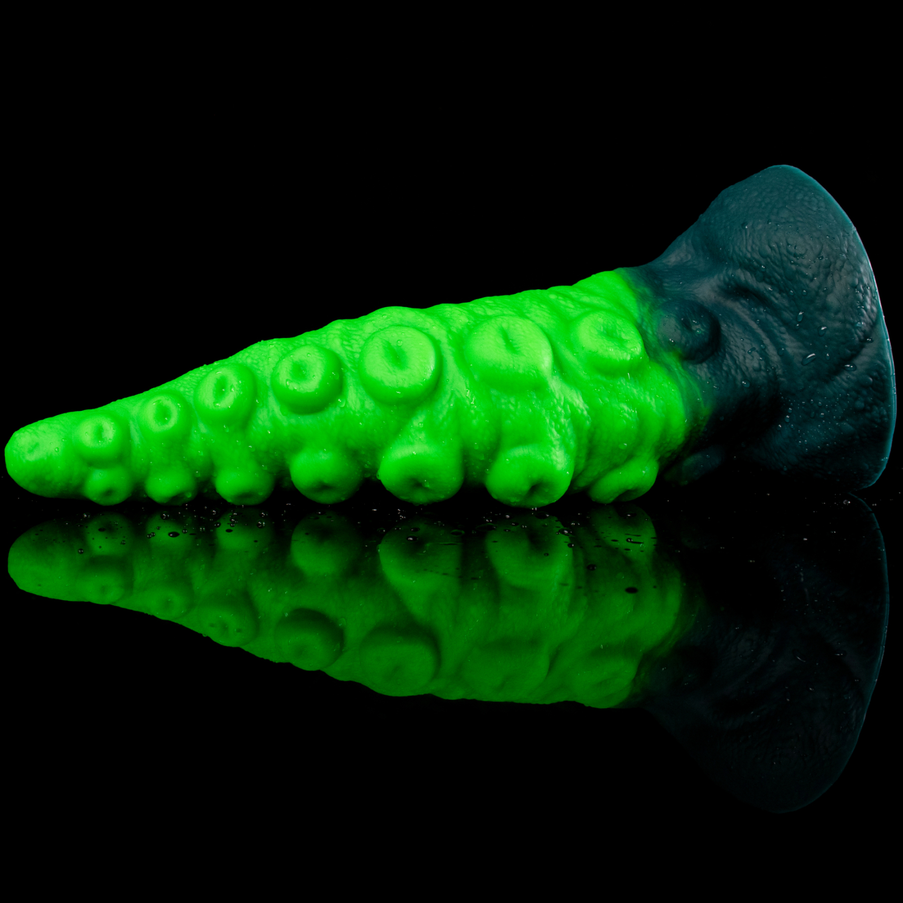 Tentacle of the Myco-Web - Dual-Textured Bioluminescent Alien Dildo | korym