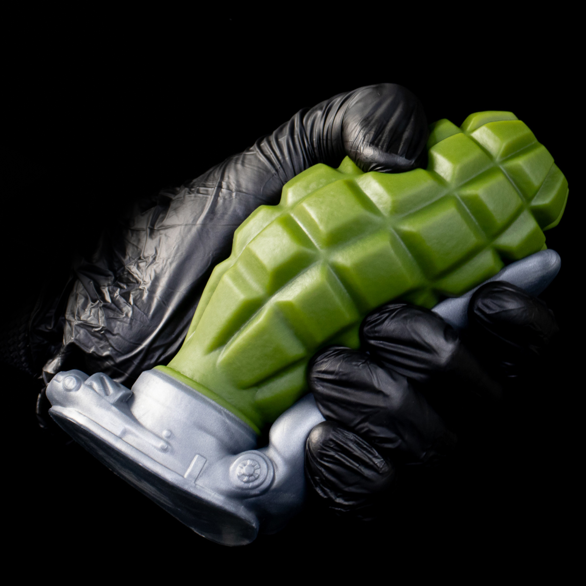 Wasteland Grenade Relic - Olive Armor Mechanical Fantasy Toy