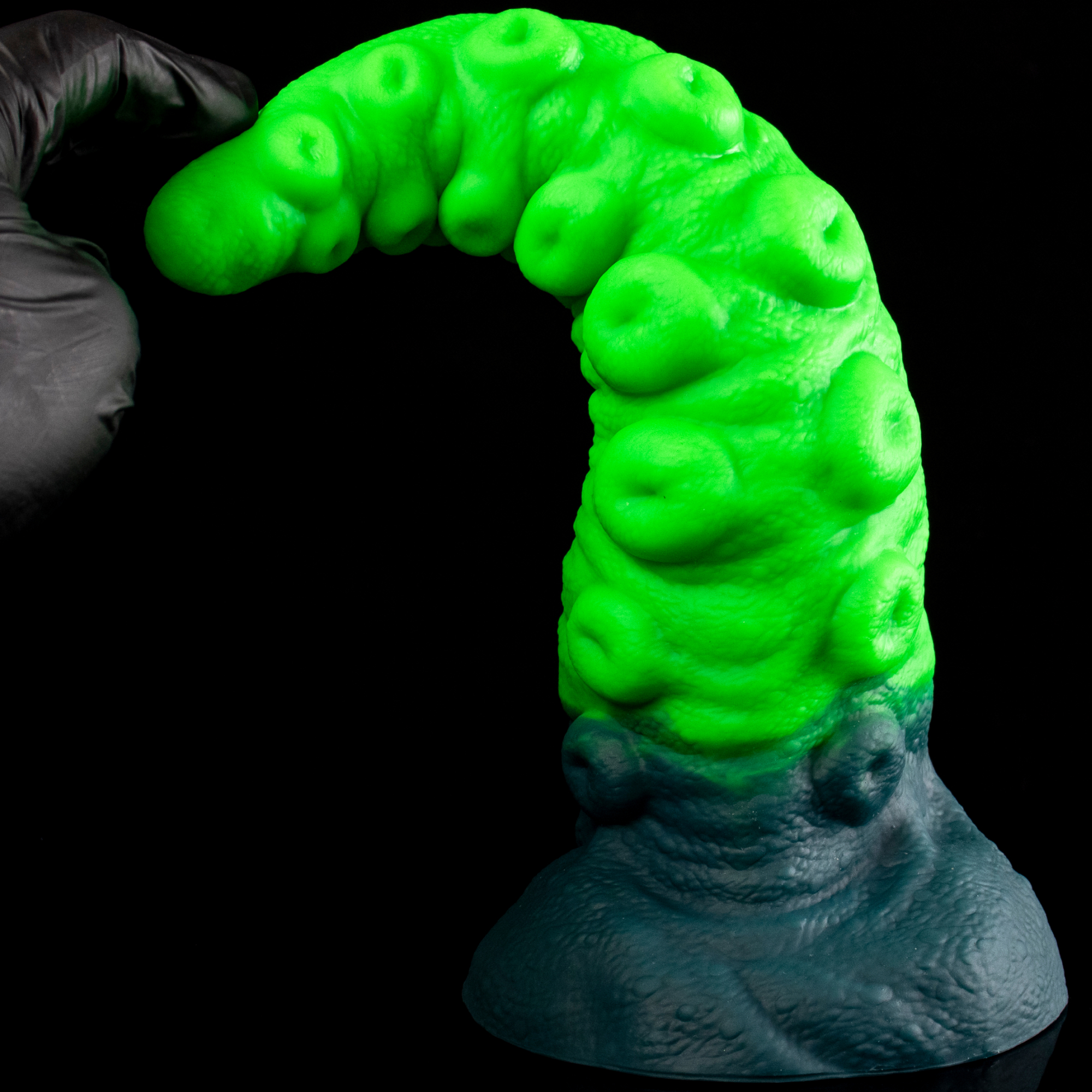 Tentacle of the Myco-Web - Dual-Textured Bioluminescent Alien Dildo | korym