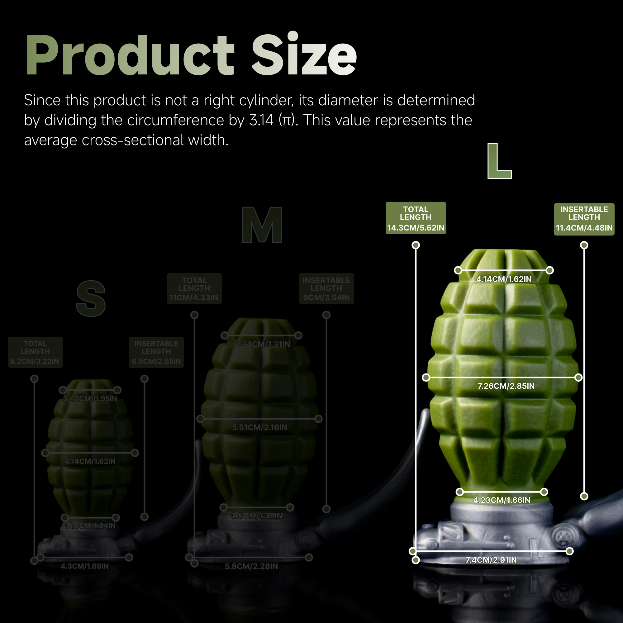 Wasteland Grenade Relic - Olive Armor Mechanical Fantasy Toy