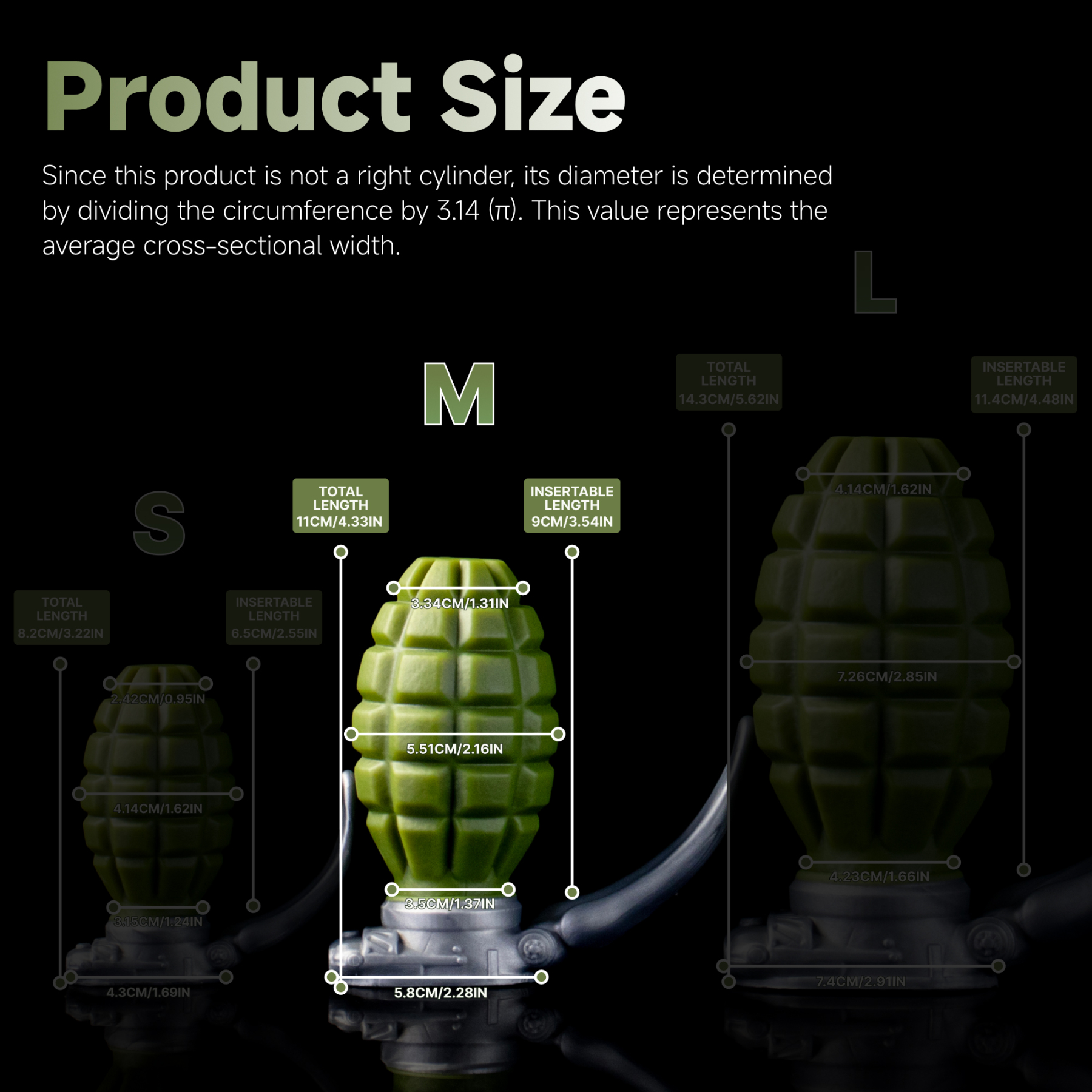 Wasteland Grenade Relic - Olive Armor Mechanical Fantasy Toy
