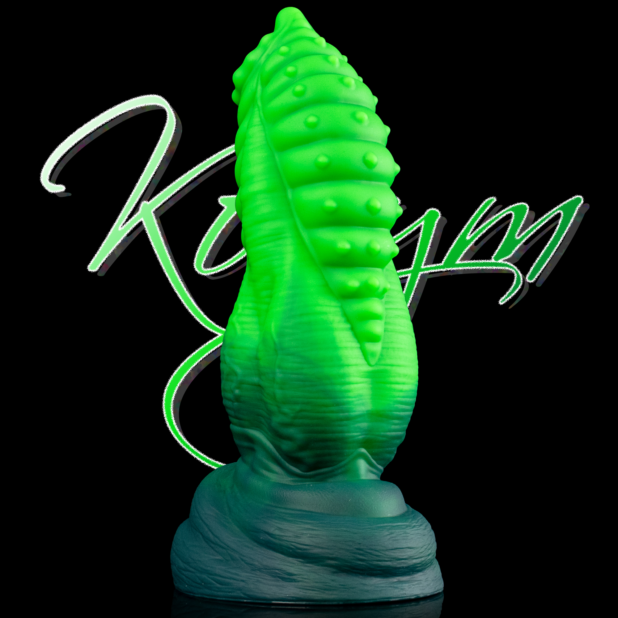 Star-Tide Steed - Segmented Spined Bioluminescent Alien Dildo | Korym
