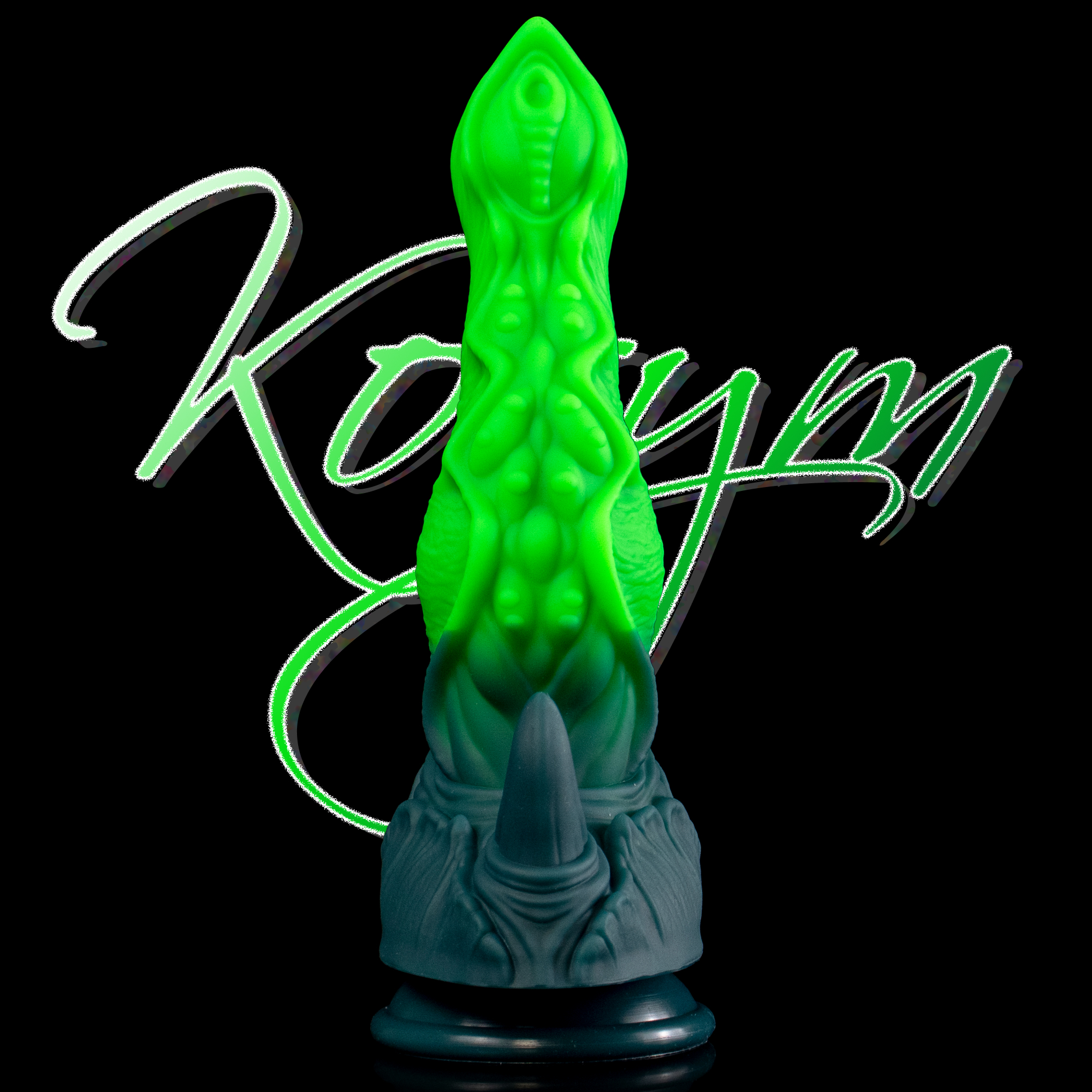 Glow Watcher - Ocular Textured Bioluminescent Alien Dildo | Korym