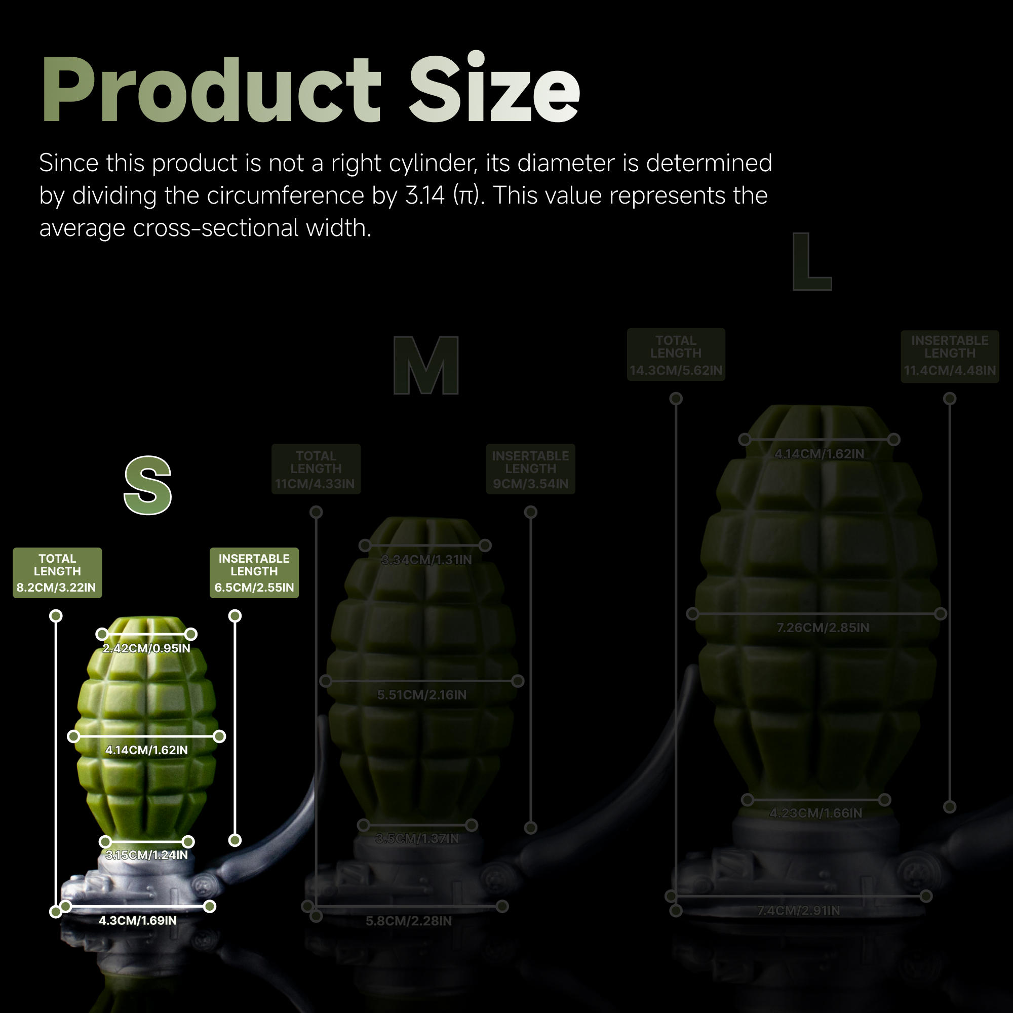 Wasteland Grenade Relic - Olive Armor Mechanical Fantasy Toy
