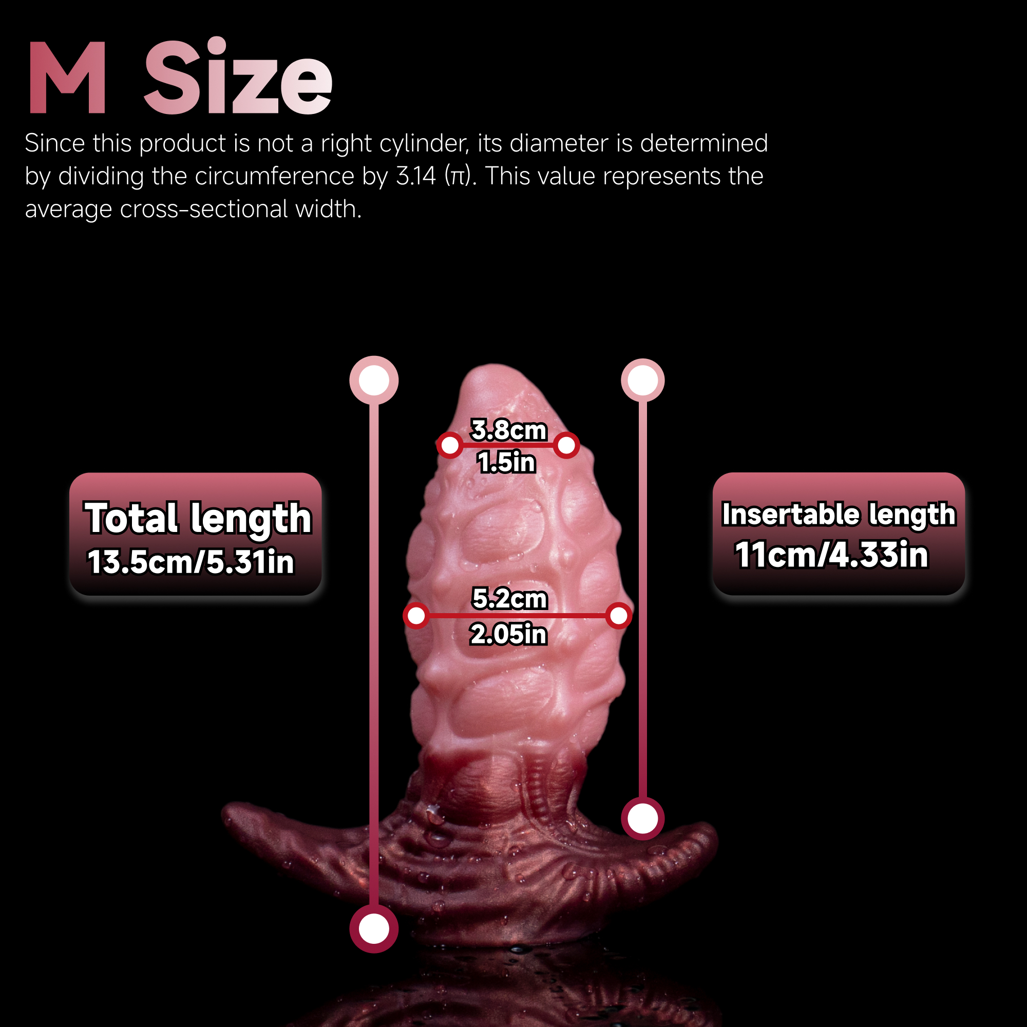 Sky-Drift Seahorse | Stubby Anal Plug with Air-Sac Texture | Biomimetic Grip Base | Platinum Silicone