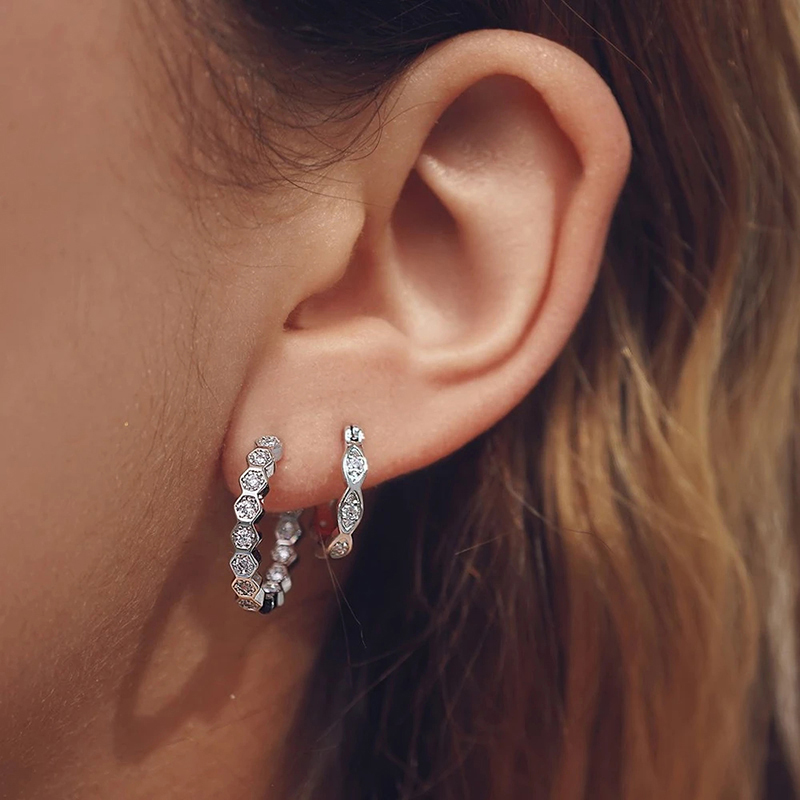 knotted metal earrings for women 2022 fashion light luxury design temperament earrings