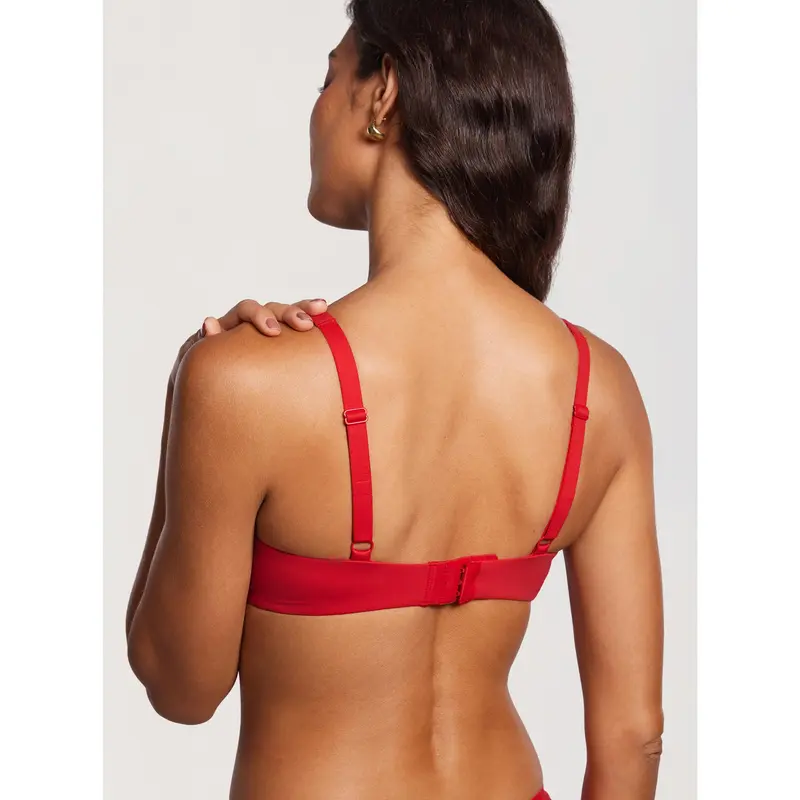 ⚡Flash Sale🔥2 for €36👍 Women's Unlined Balconette Bra No Padded Underwire Supportive Plus Size Smooth Scoop Neck