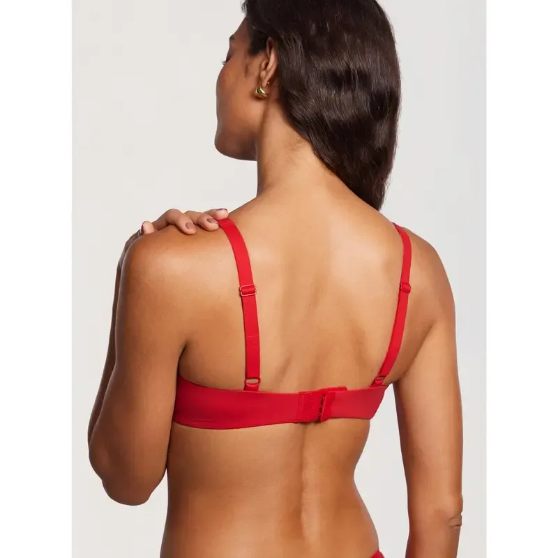 ⚡Flash Sale🔥2 for €36👍 Women's Unlined Balconette Bra No Padded Underwire Supportive Plus Size Smooth Scoop Neck