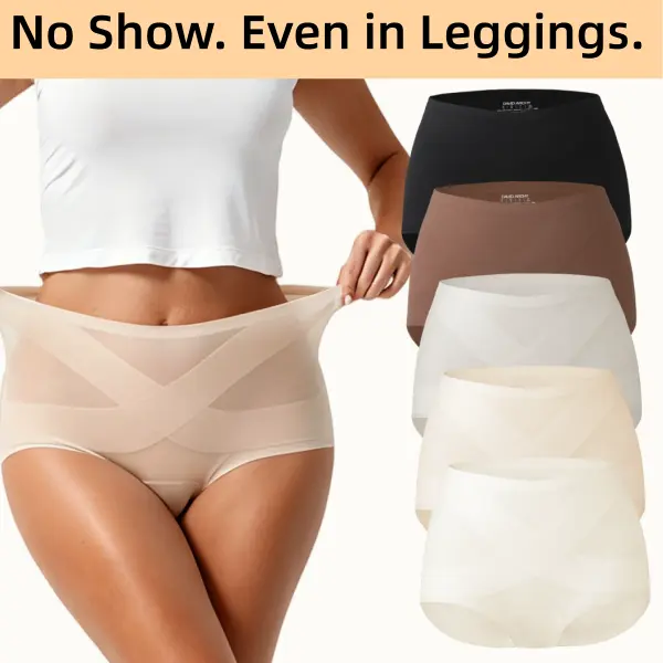 High Waist Seamless Underwear 5-Pack