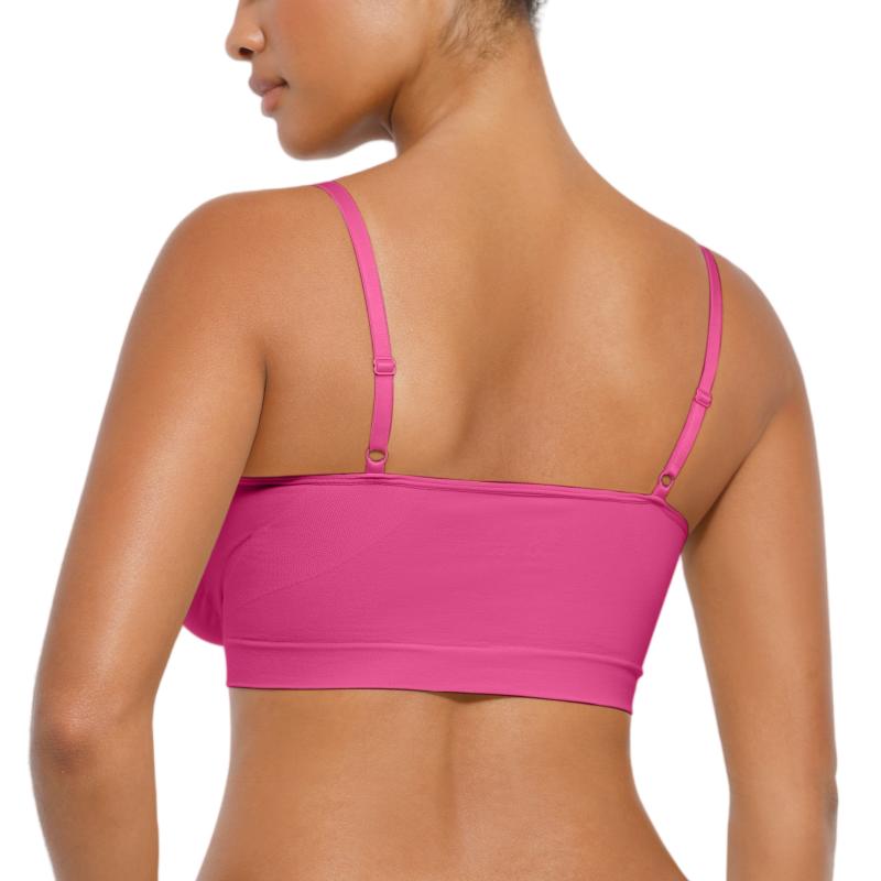 Women's Wireless Bra Comfort up to 44DD No Padding No Underwire Unlined Cami Bra