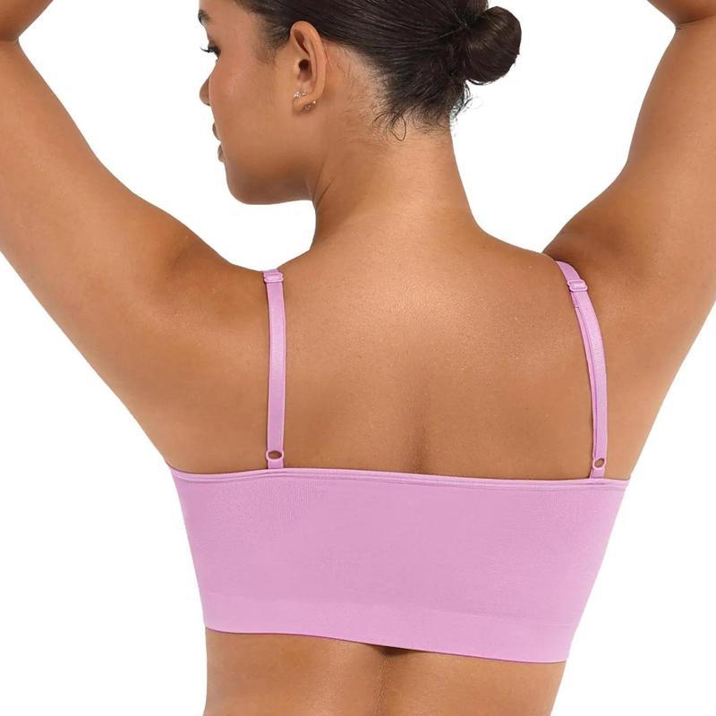 Women's Wireless Bra Comfort up to 44DD No Padding No Underwire Unlined Cami Bra