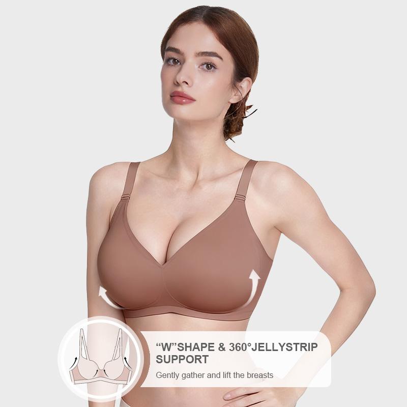 ⚡Flash Sale 👍Wireless Women Comfortable Push Up Bras Wireless Seamless Full Coverage Bra Buttery Soft Everyday Tshirt Bra