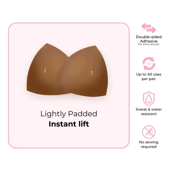  Invisible Lift -No Sewing Required Low Cut Tops Womenswear