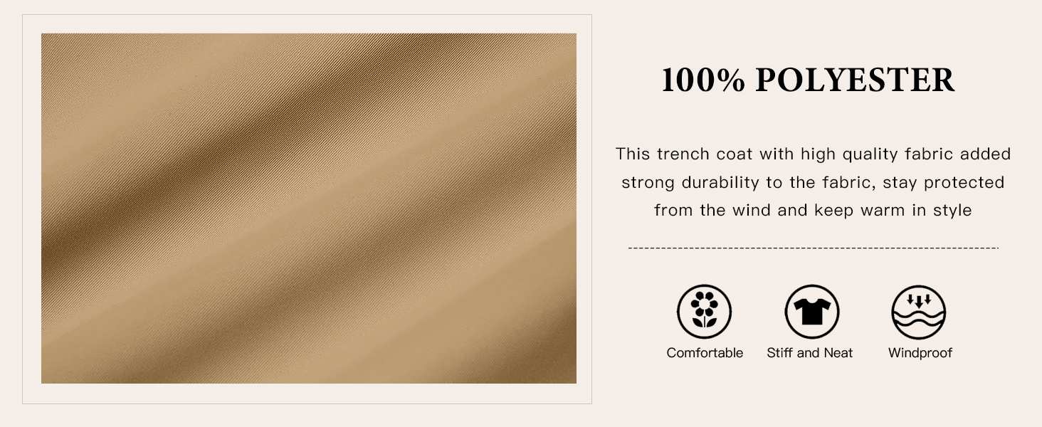 lightweight trench coat women