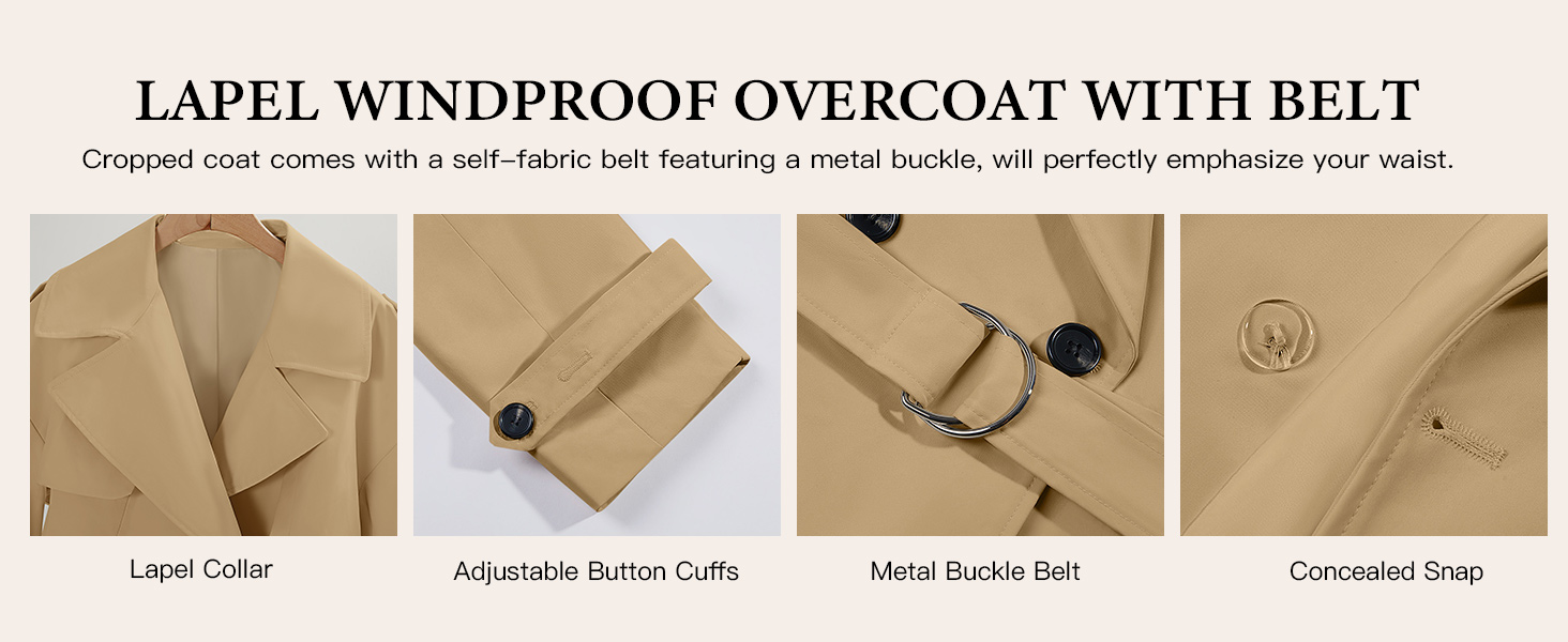 black trench coat women