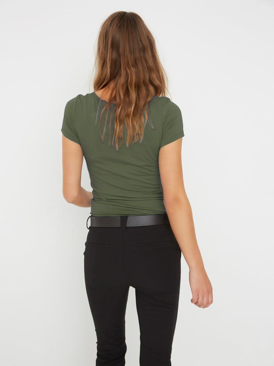 VERO MODA Women's Vmmaxi My Ss Soft U-Neck Noos T-Shirt