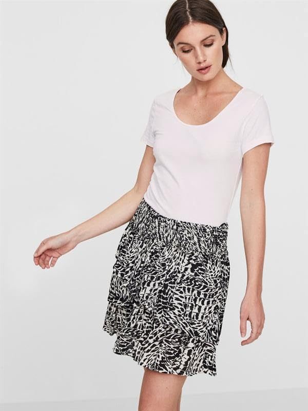 VERO MODA Women's Vmmaxi My Ss Soft U-Neck Noos T-Shirt