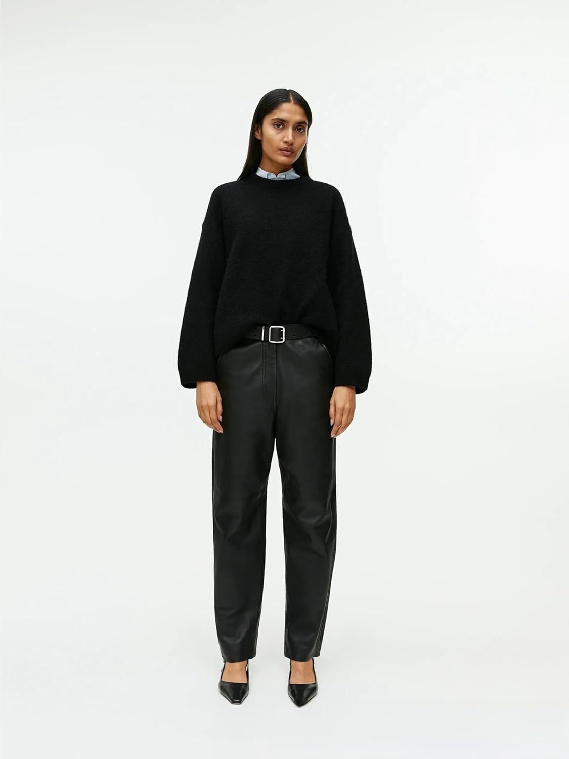 Women Soft Knitted Pullover Crew Neck Oversized Women Sweater Autumn Sweater