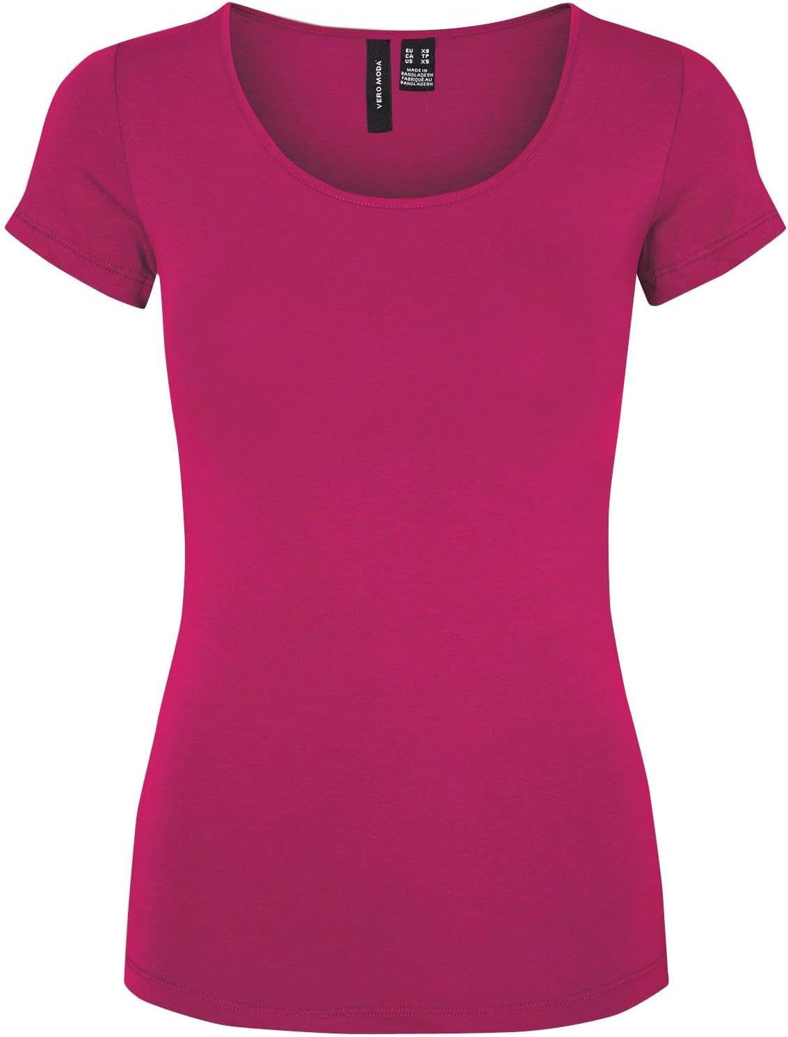 VERO MODA Women's Vmmaxi My Ss Soft U-Neck Noos T-Shirt