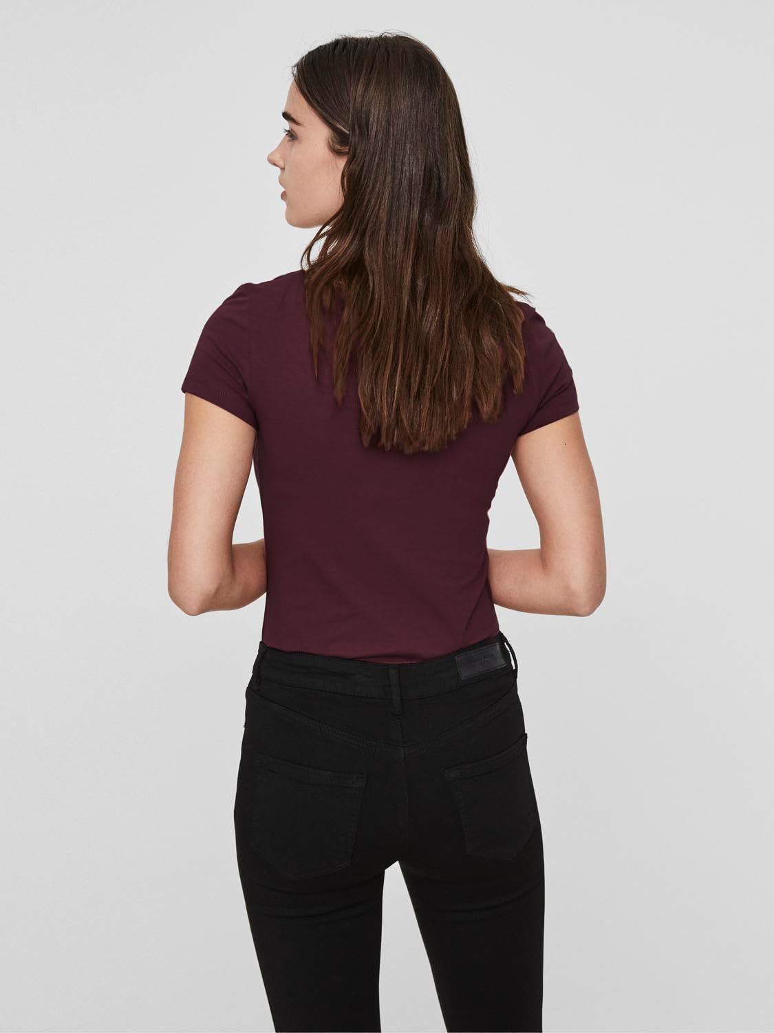 VERO MODA Women's Vmmaxi My Ss Soft U-Neck Noos T-Shirt