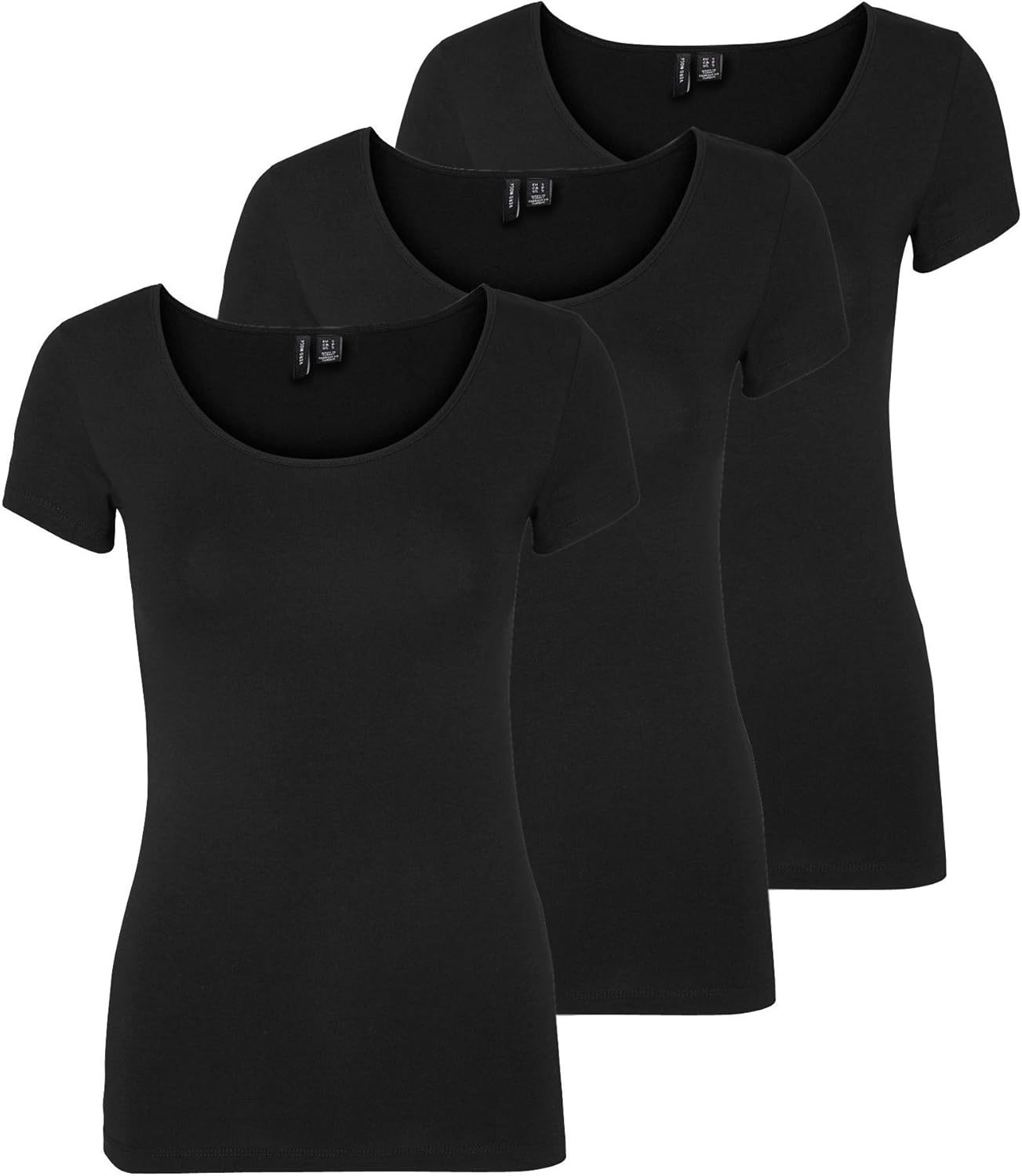 VERO MODA Women's Vmmaxi My Ss Soft U-Neck Noos T-Shirt