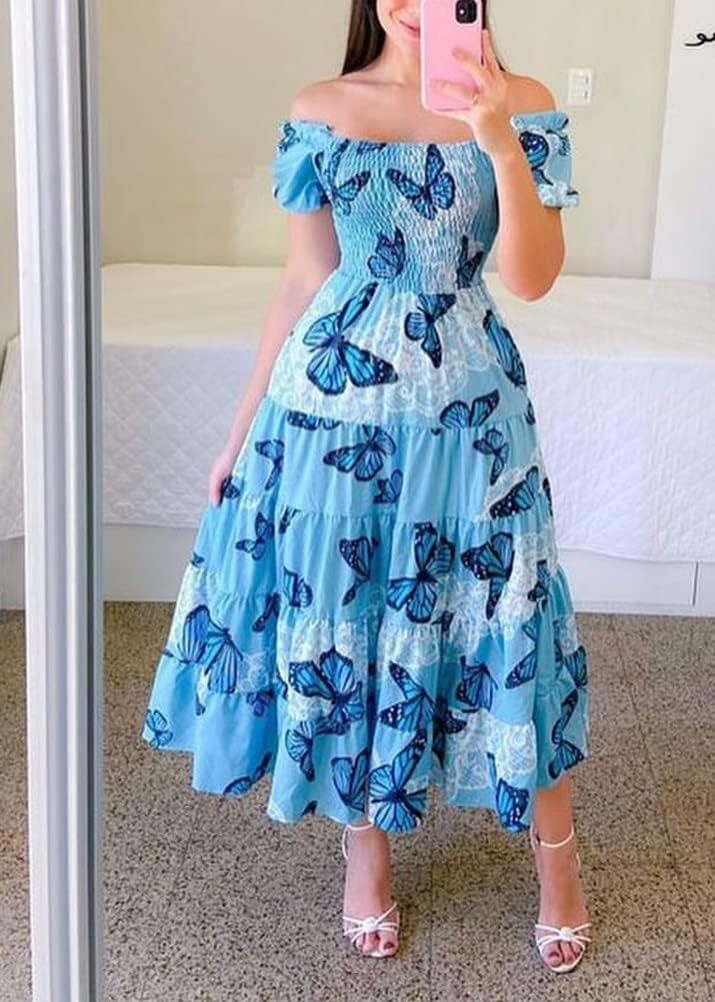  Women's A-Line Dress