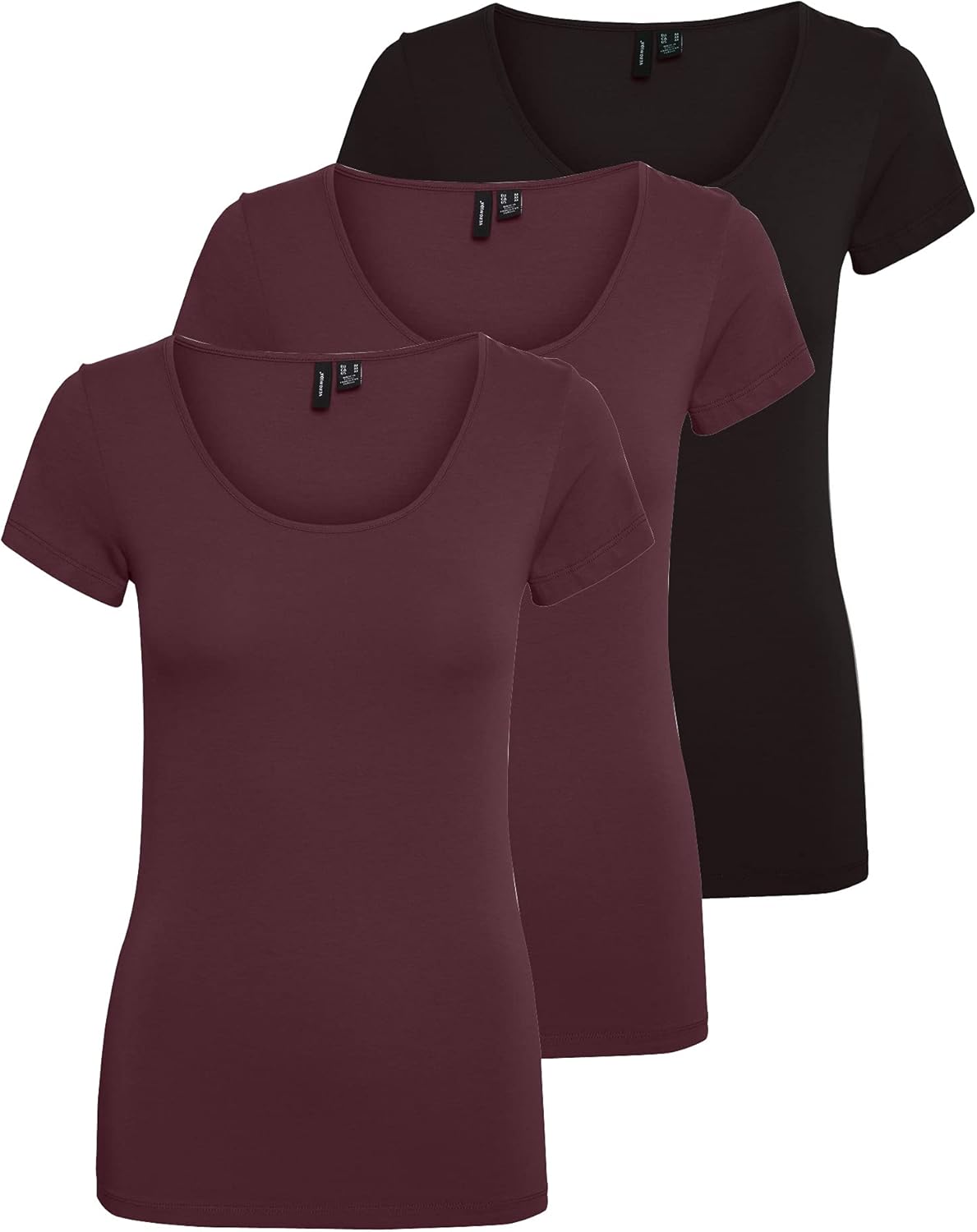 VERO MODA Women's Vmmaxi My Ss Soft U-Neck Noos T-Shirt