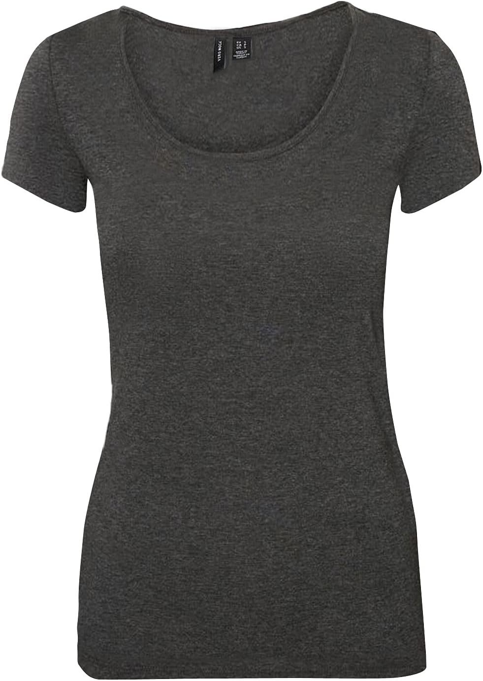 VERO MODA Women's Vmmaxi My Ss Soft U-Neck Noos T-Shirt