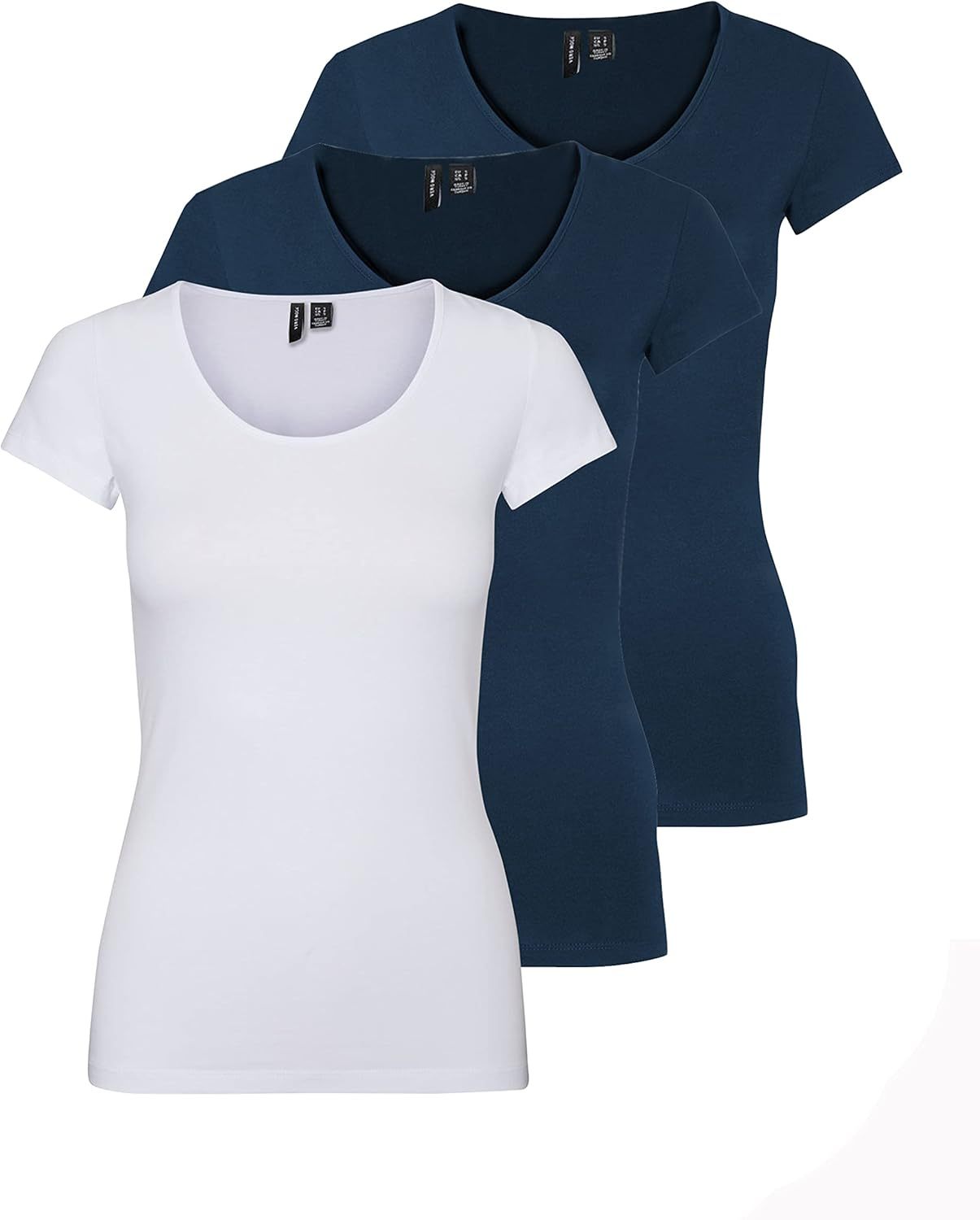 VERO MODA Women's Vmmaxi My Ss Soft U-Neck Noos T-Shirt