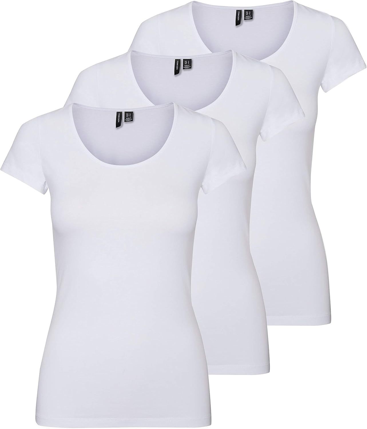 VERO MODA Women's Vmmaxi My Ss Soft U-Neck Noos T-Shirt