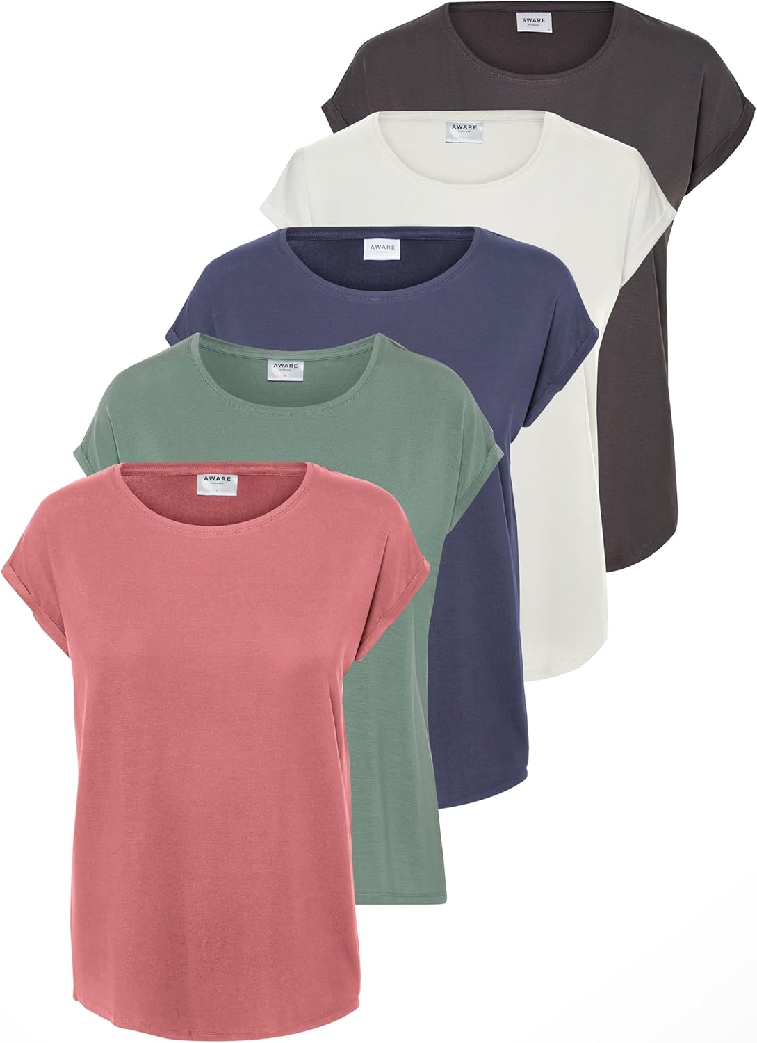 VERO MODA Women's Vmmaxi My Ss Soft U-Neck Noos T-Shirt