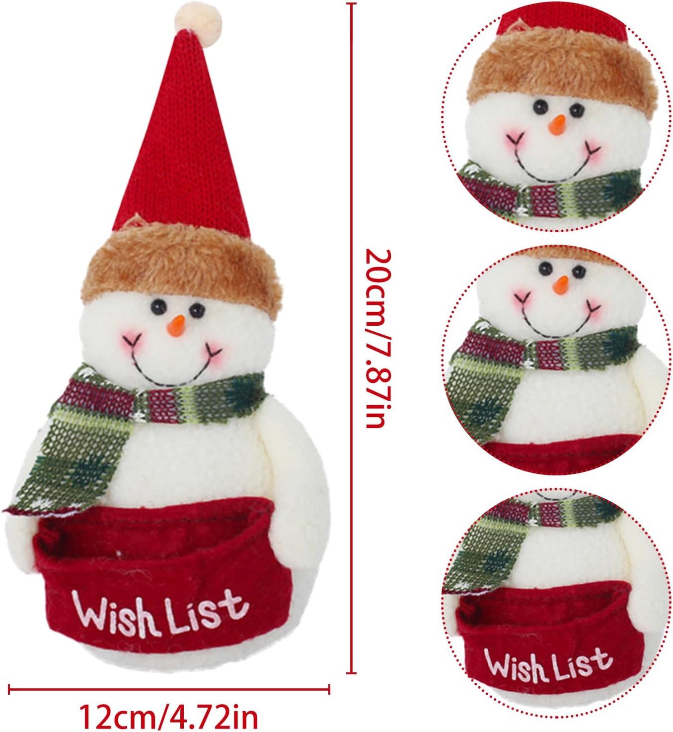 Christmas Gonks Decorations, 2pcs Christmas Ornament Kits, Xmas Style Figurines Santa Claus Snowman Cute Cartoon Xmas Decor For Home Garden Party Decor Desktop Decoration, Christmas Gnomes Decorations