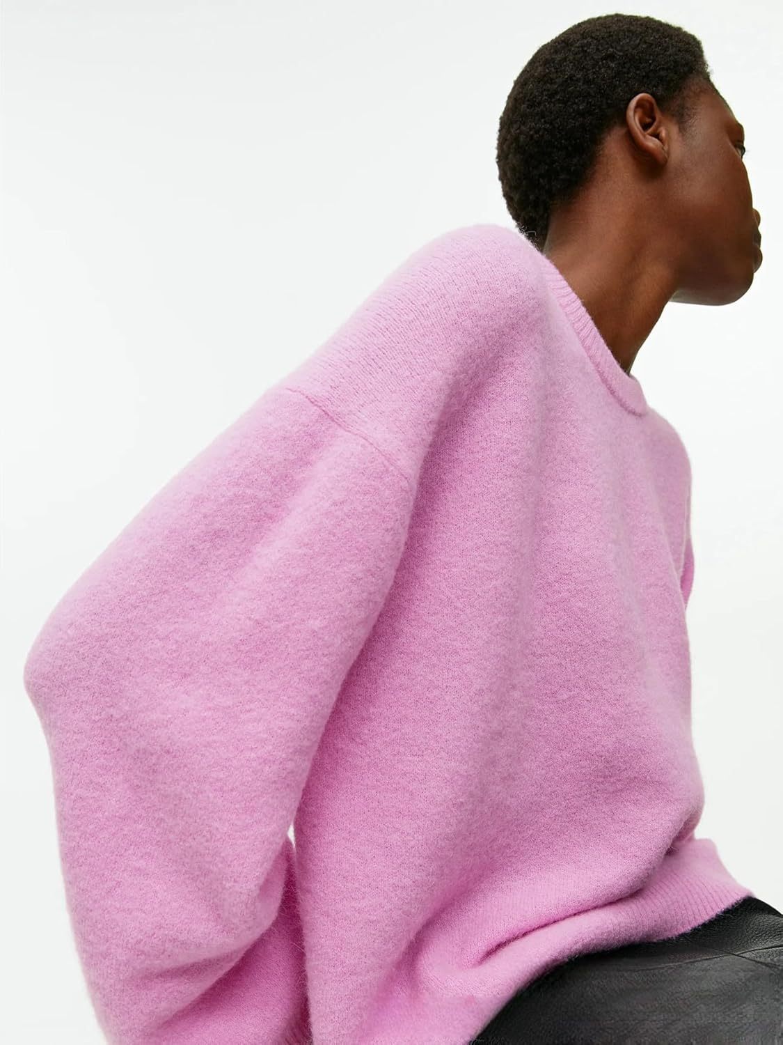 Women Soft Knitted Pullover Crew Neck Oversized Women Sweater Autumn Sweater