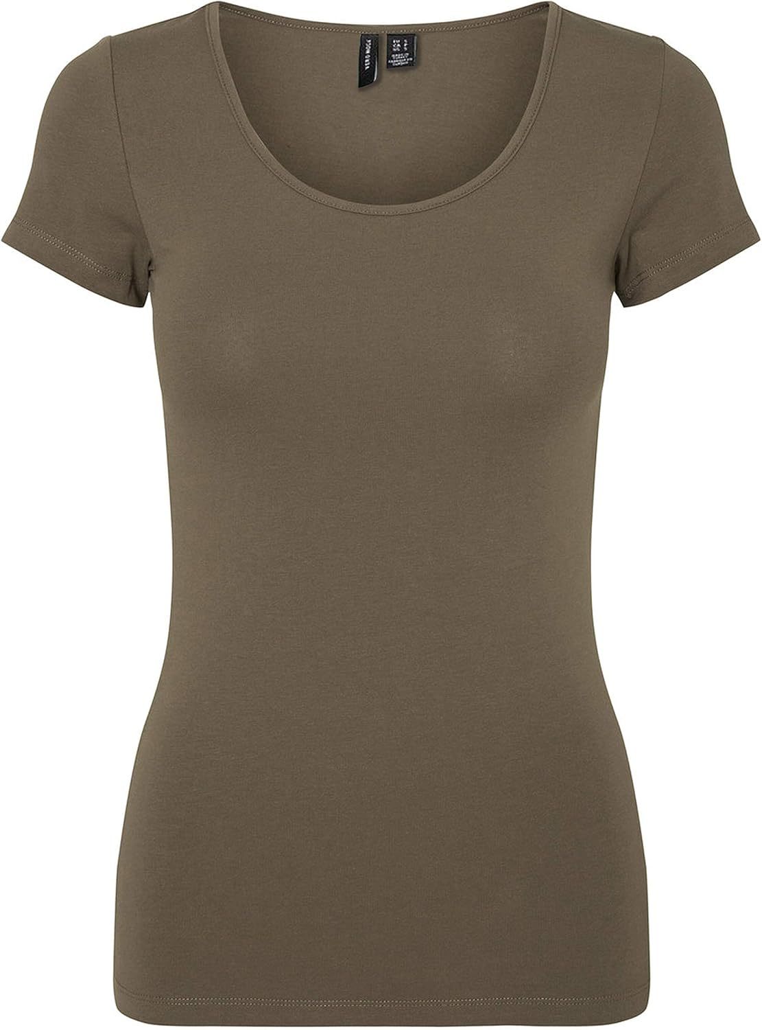 VERO MODA Women's Vmmaxi My Ss Soft U-Neck Noos T-Shirt