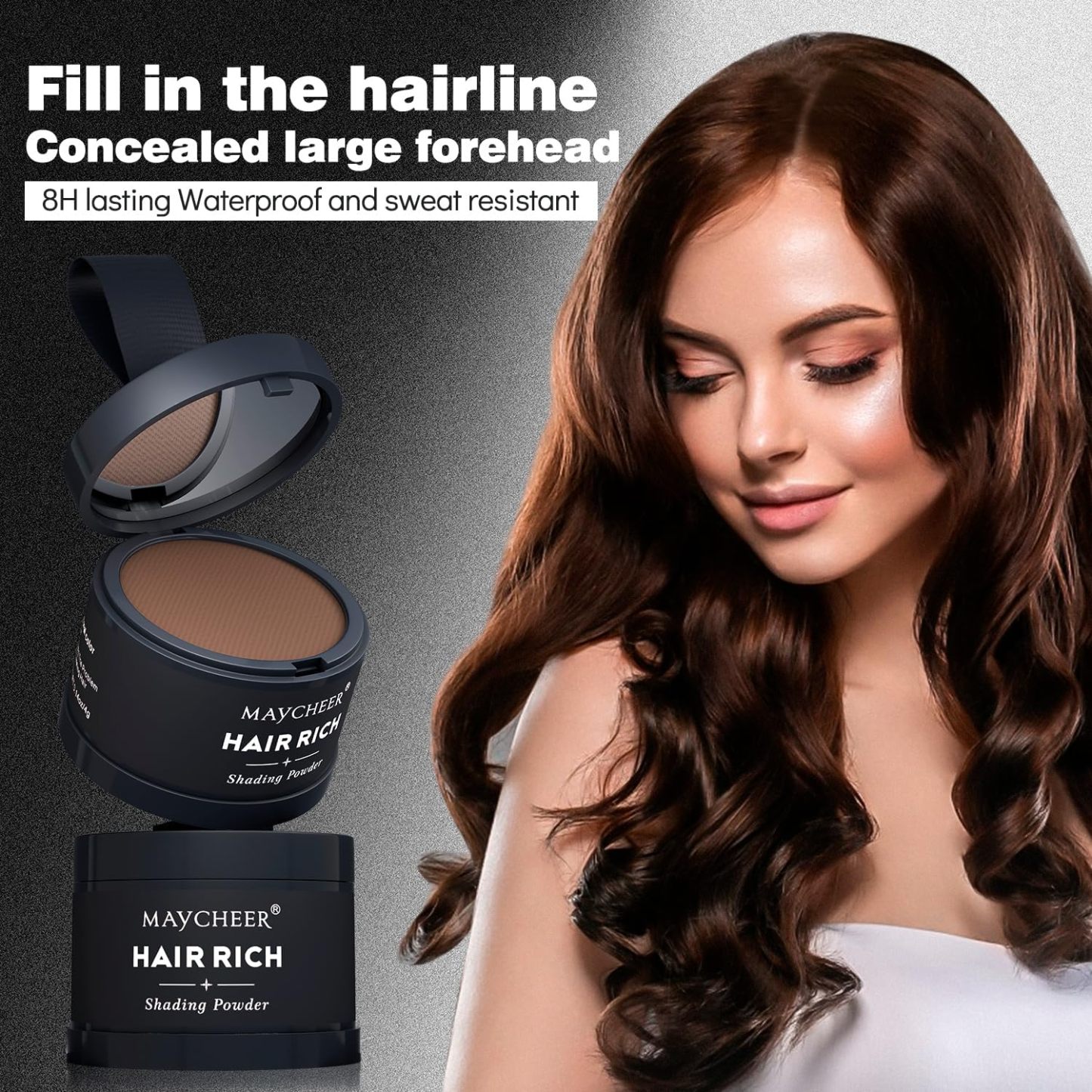 Waterproof Hairline Powder，unisex
