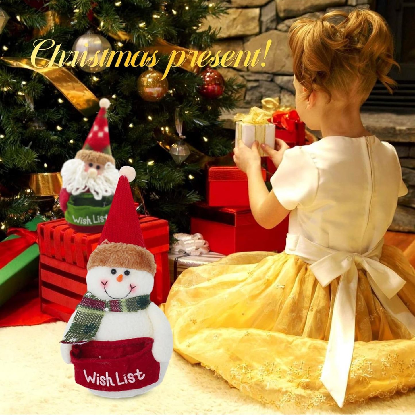 Christmas Gonks Decorations, 2pcs Christmas Ornament Kits, Xmas Style Figurines Santa Claus Snowman Cute Cartoon Xmas Decor For Home Garden Party Decor Desktop Decoration, Christmas Gnomes Decorations