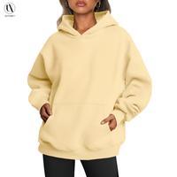 Womens Oversized Hoodies FleeceSweatshirts Long Sleeve Sweaters Pullover FallClothes with Pocket Springtok