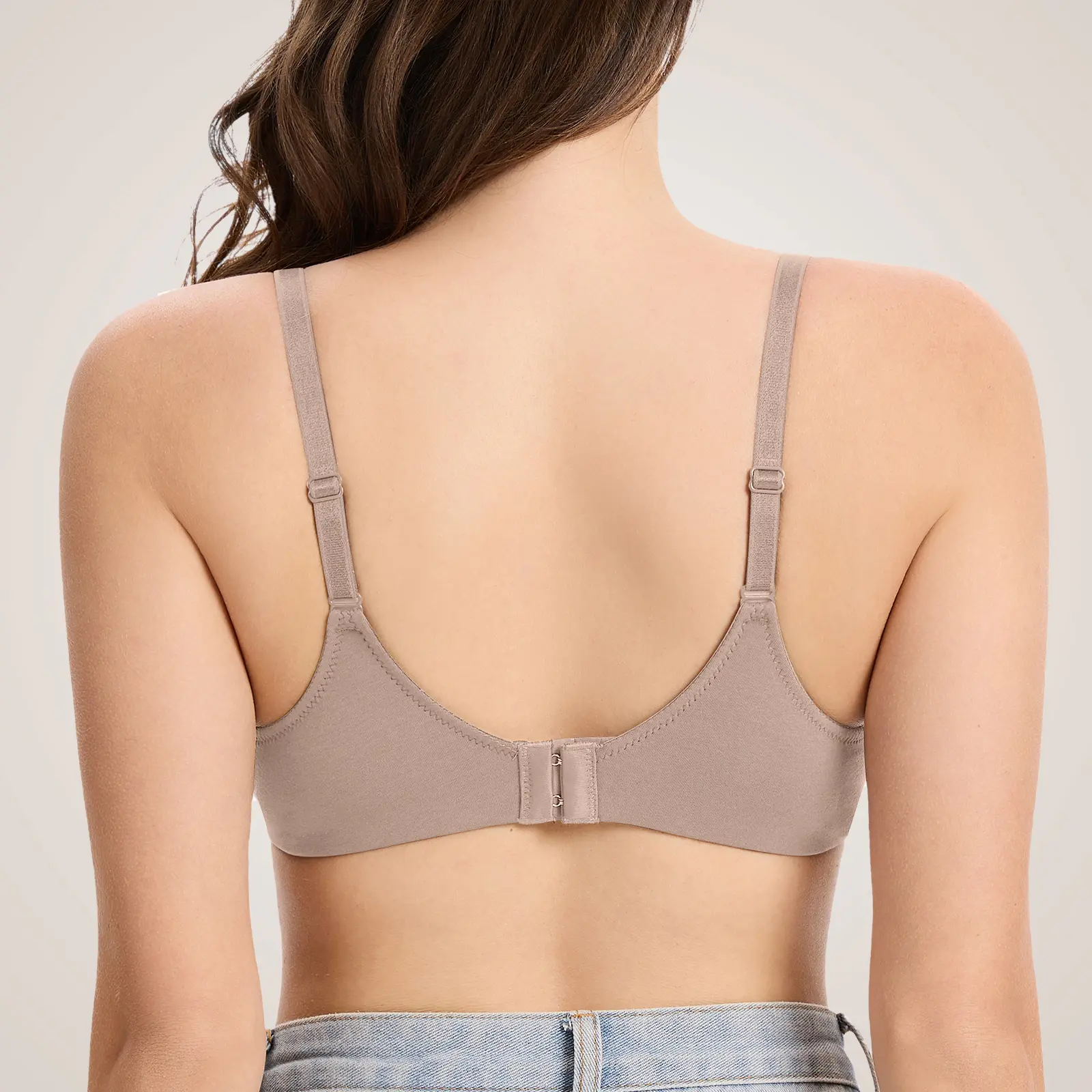 Lightly Lined Wireless Bras for Women - 3 Pack