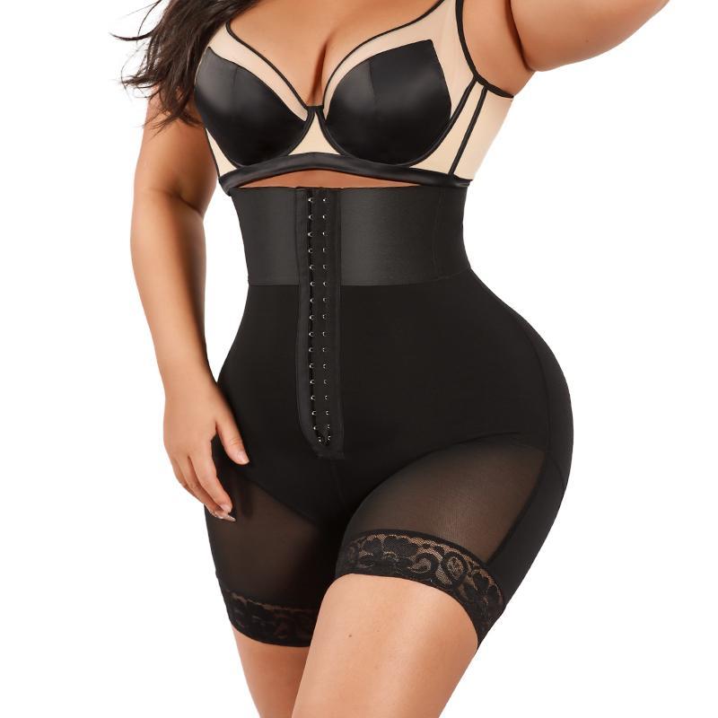 QOU Highwaist Girdle BBL Shorts,Hip Lift Compression body shapewear,hi