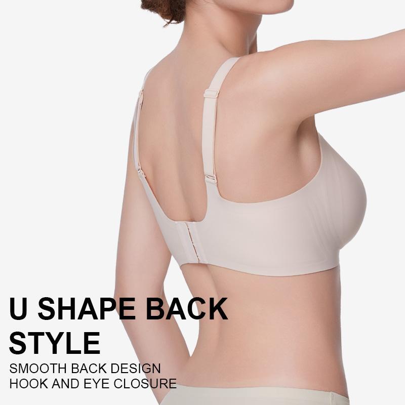 ⚡Flash Sale 👍Wireless Women Comfortable Push Up Bras Wireless Seamless Full Coverage Bra Buttery Soft Everyday Tshirt Bra