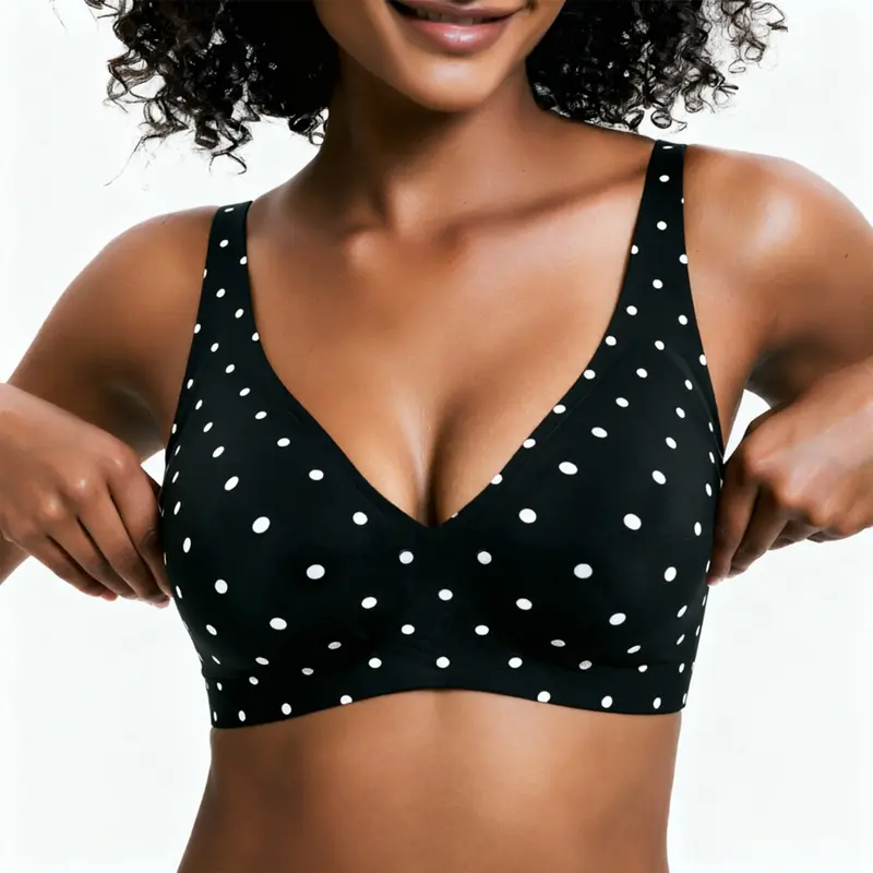 ⚡Flash Sale 👍Wireless Bras Push Up Bralettes Seamless Tshirts Bras Deep V Everyday Bras